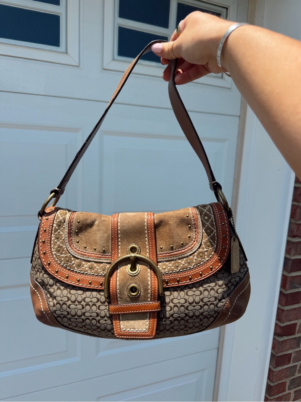 Vintage Coach boho soho